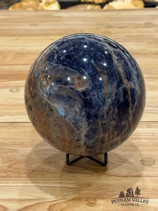 Sodalite Sphere 6" - Putnam Valley Trading Co.