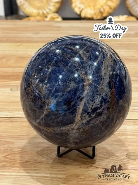 Sodalite Sphere 6" - Putnam Valley Trading Co.