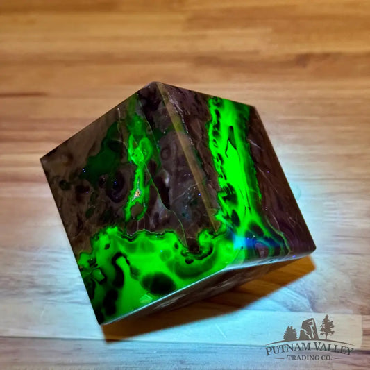 Standing Volcano Agate Cube 2.8’’ Cube