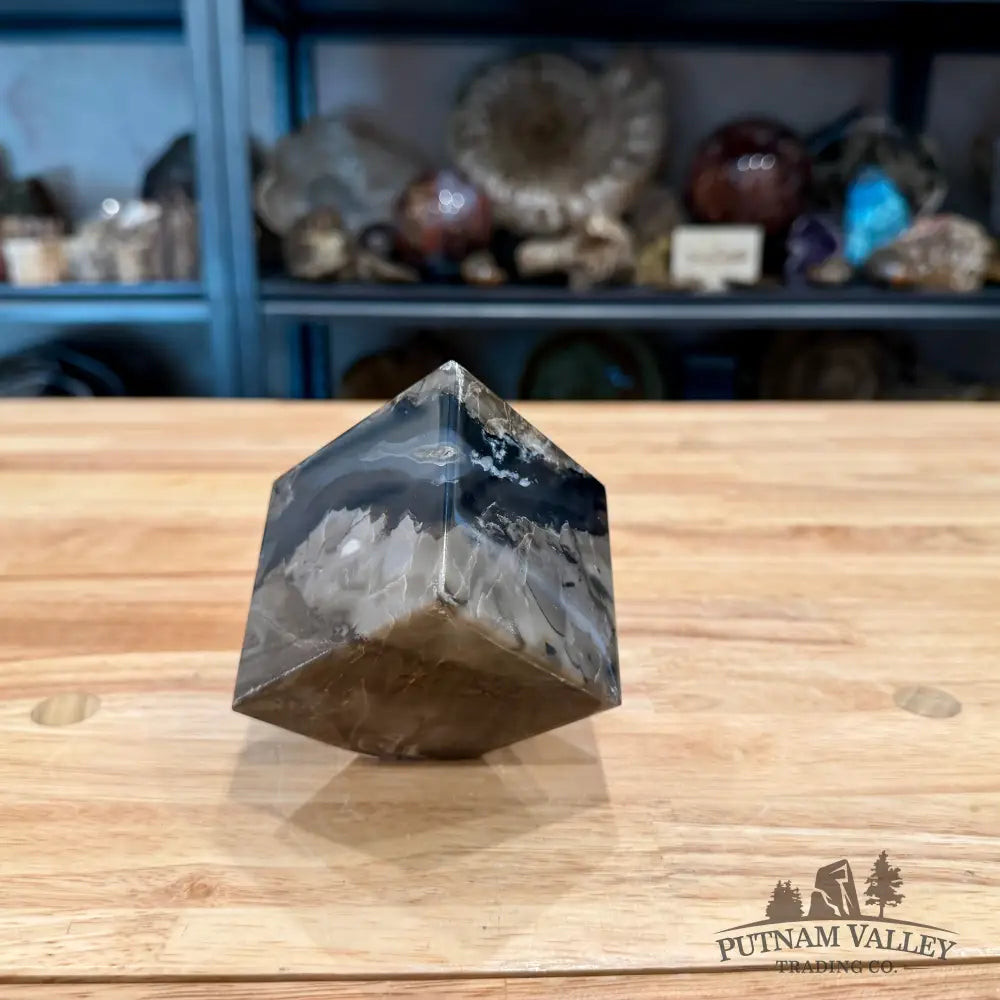Standing Volcano Agate Cube 3’’ ? - Cube