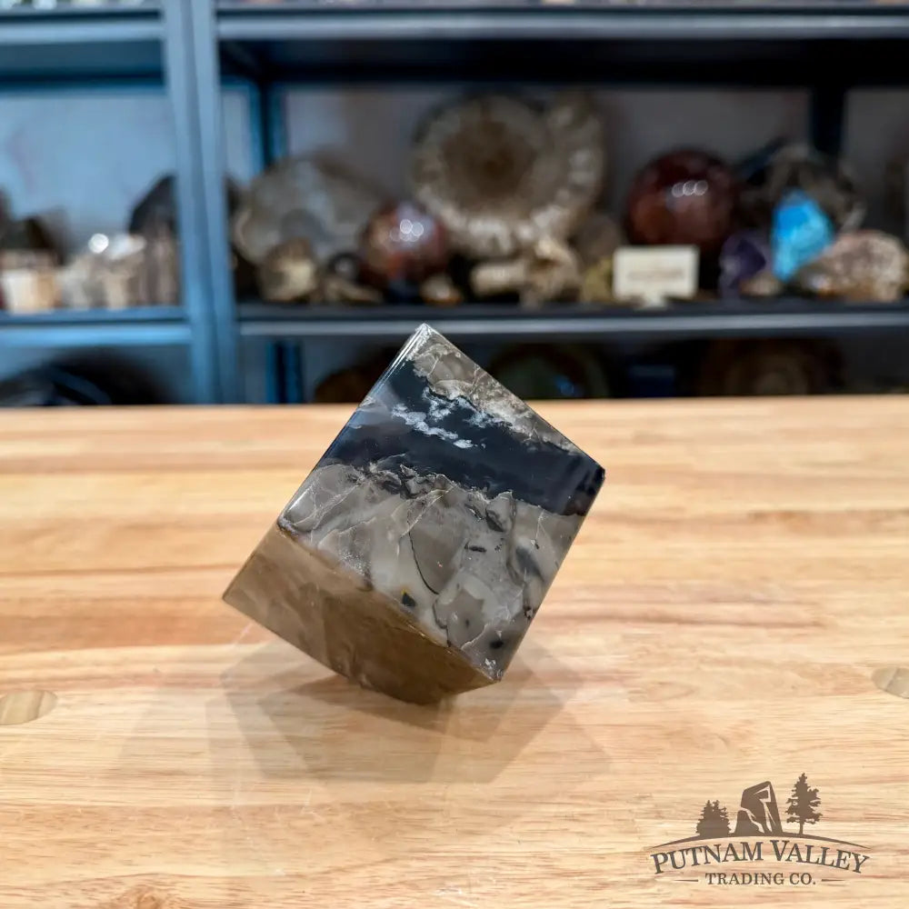Standing Volcano Agate Cube 3’’ ? - Cube