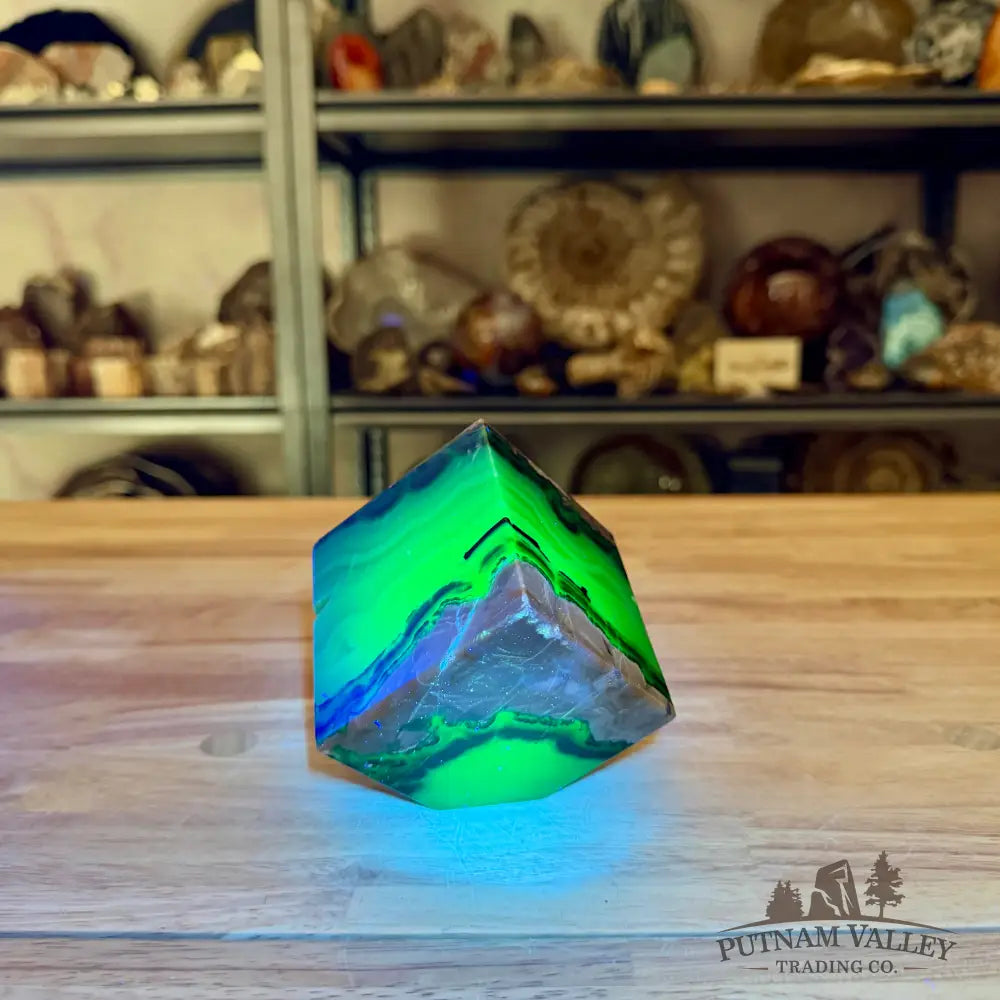 Standing Volcano Agate Cube 3’’ ? - Cube