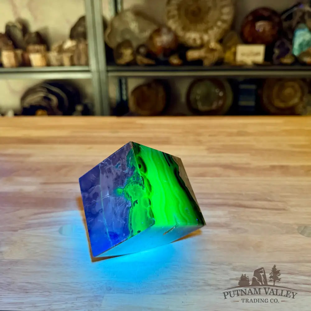 Standing Volcano Agate Cube 3’’ ? - Cube