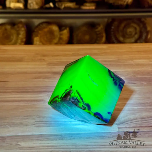 Standing Volcano Agate Cube 3’’ Cube