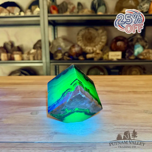 Standing Volcano Agate Cube 3’’ ? - Cube