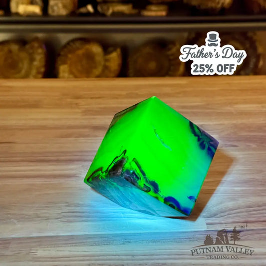 Standing Volcano Agate Cube 3’’ Cube