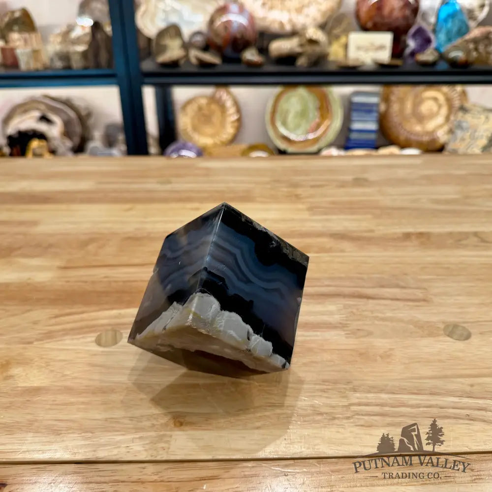 Standing Volcano Agate Cube 3’’ ? - Cube