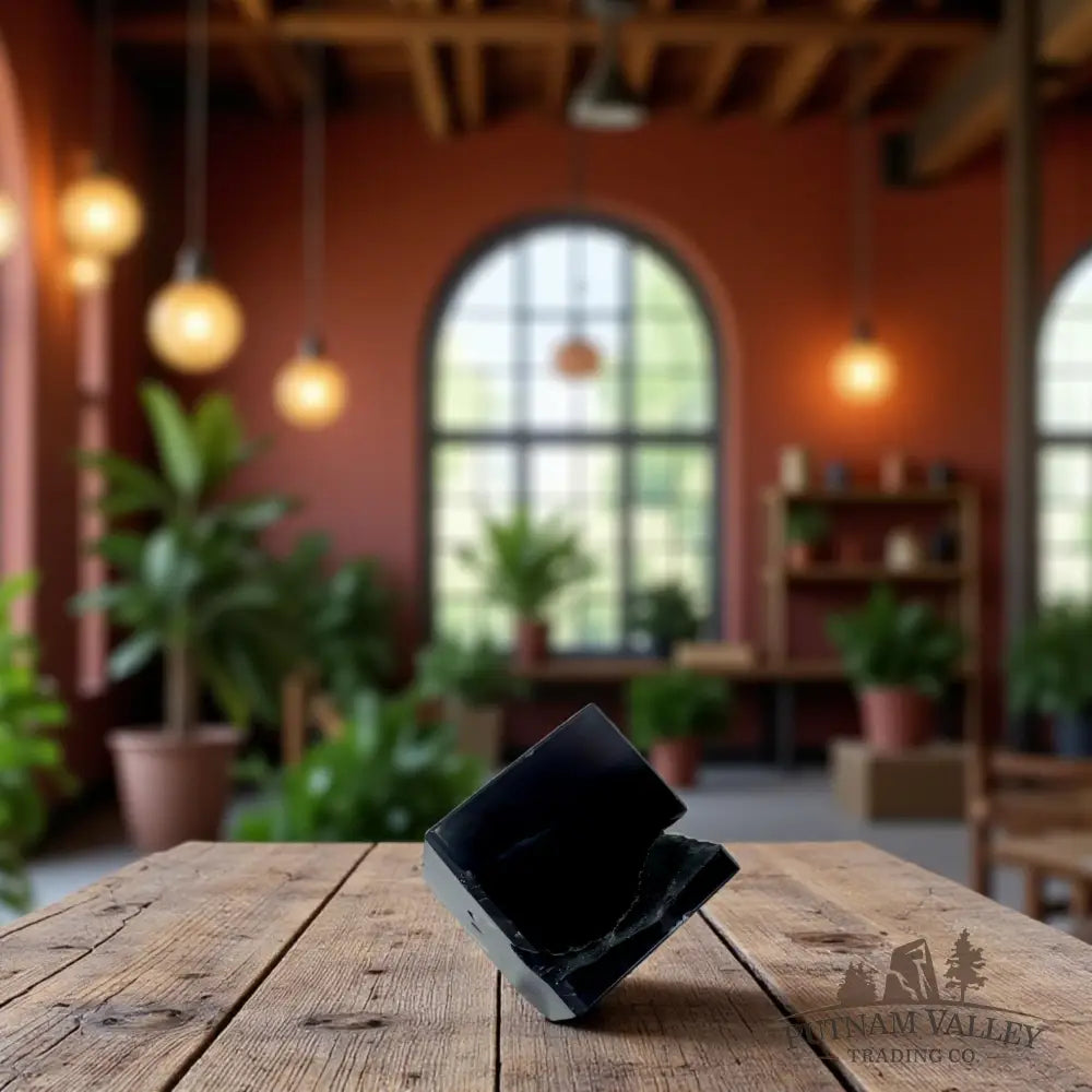 Standing Volcano Agate Cube Cube