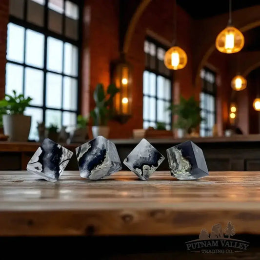 Standing Volcano Agate Cubes - Putnam Valley Trading Co.