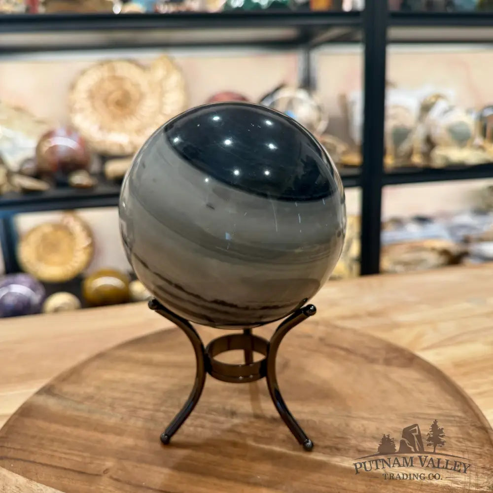 Taiji Jade Sphere 4.57’’ | Tai Chi Stone - Sphere