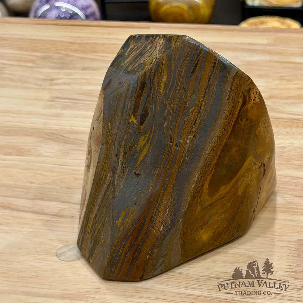 Tiger Eye Polished Freeform Table Accent | 7.84lb - Sculpture