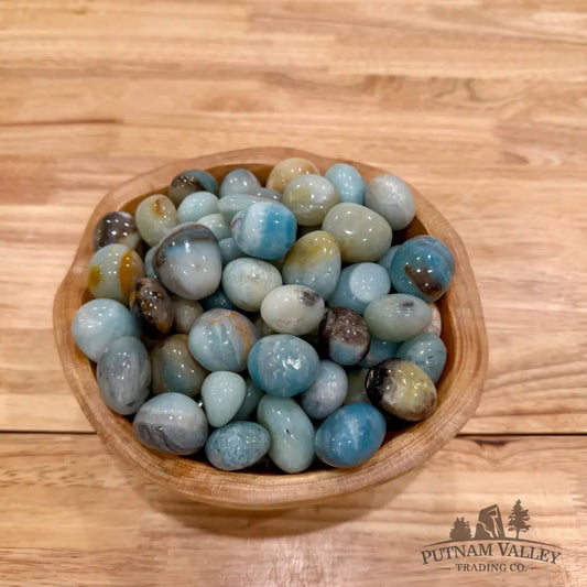 Tumbled Amazonite (½ lb) Tumbled Stone