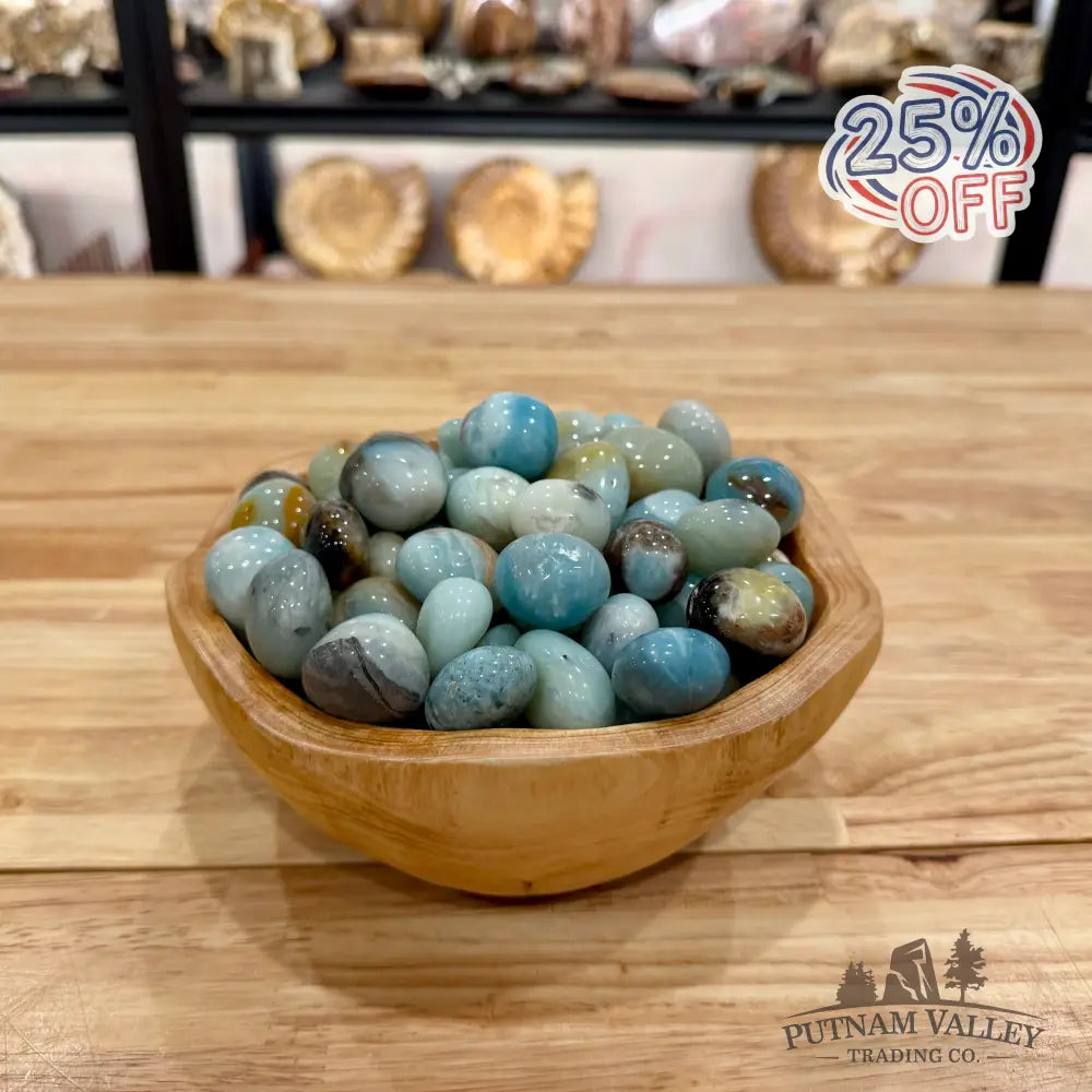 Tumbled Amazonite (½ lb) Tumbled Stone