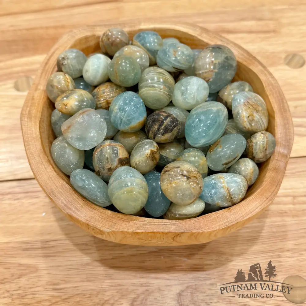 Tumbled Blue Onyx (1/2lb) Tumbled Stone