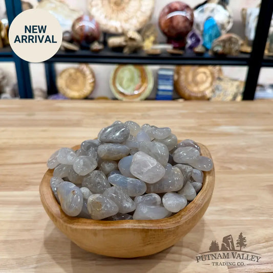 Tumbled Blue Rose Quartz (½ lb) - Tumbled Stone