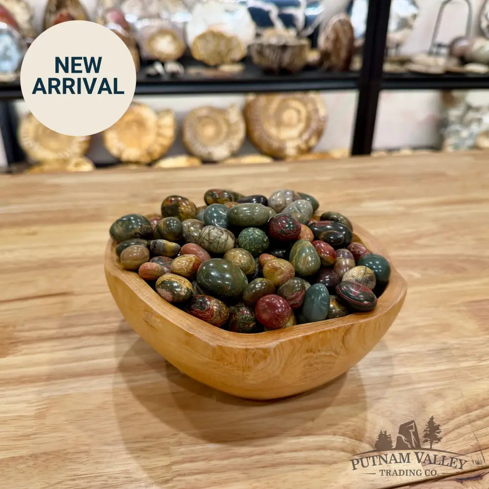 Tumbled Cherry Creek Jasper Stones (1/2lb) Tumbled Stone