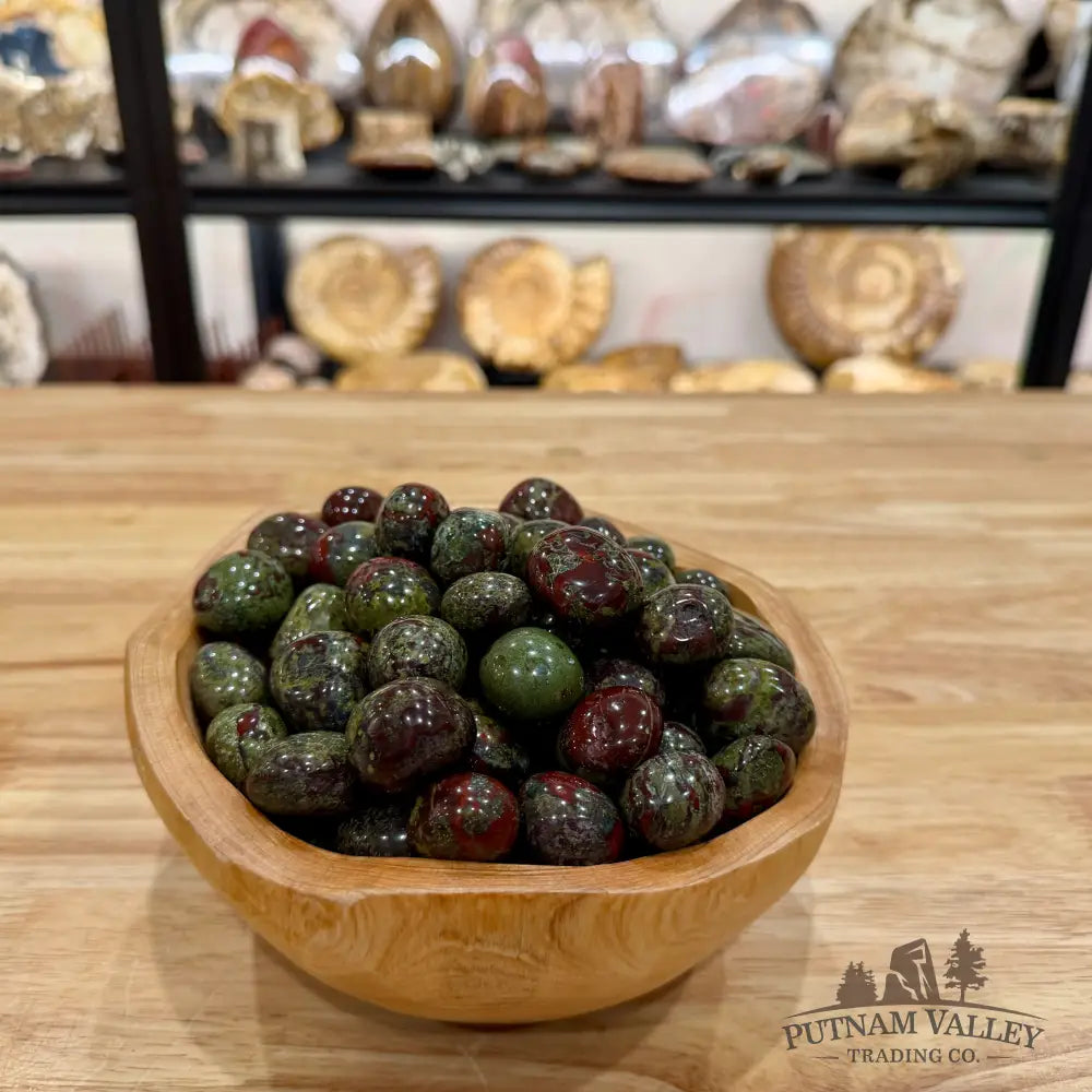 Tumbled Dragon Blood Jasper (½ lb) Tumbled Stone