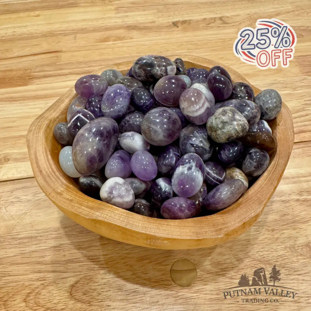 Tumbled Dream Amethyst (1/2lb) Tumbled Stone