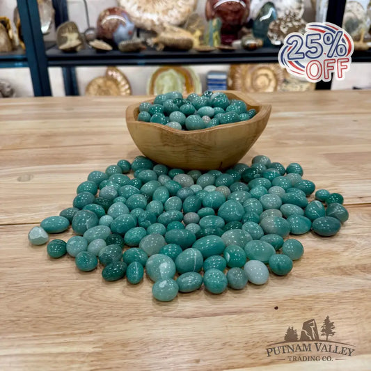 Tumbled Green Aventurine (½ lb) - Tumbled Stone