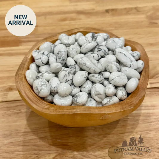 Tumbled Howlite (1/2lb) Tumbled Stone