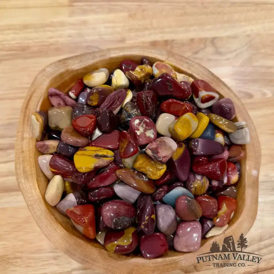 Tumbled Mookaite Jasper (1/2lb) - Putnam Valley Trading Co.
