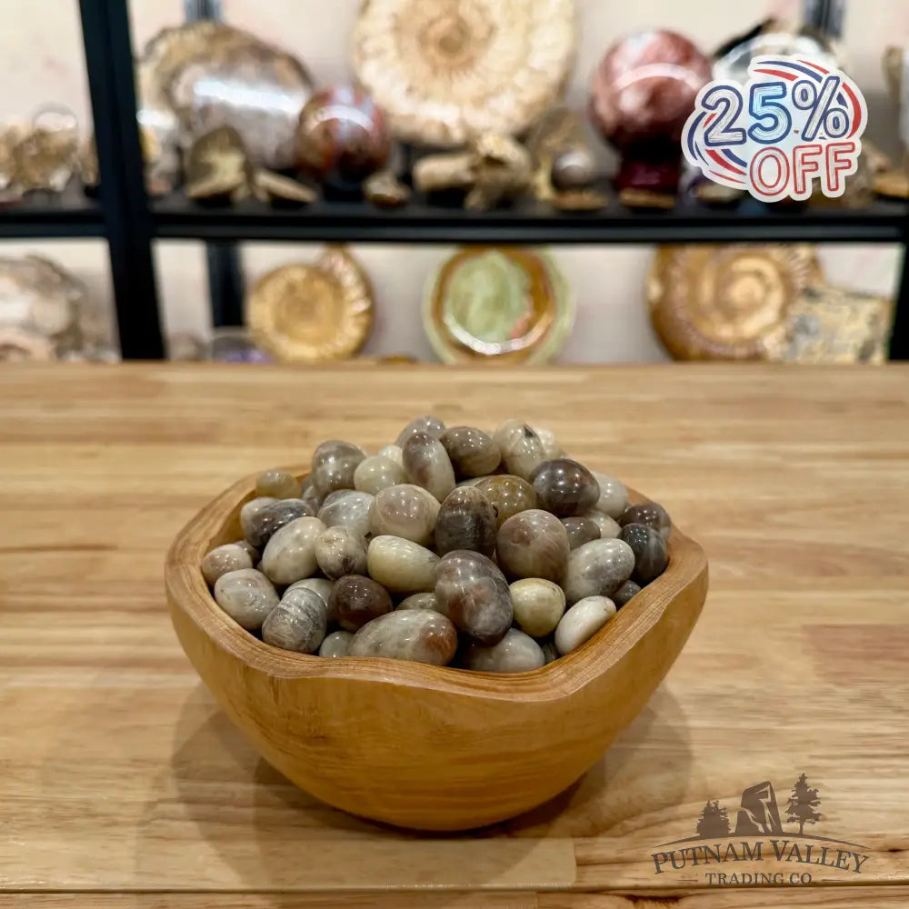 Tumbled Moonstone (½ lb) - Tumbled Stone
