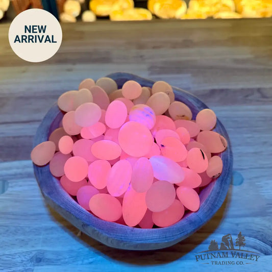 Tumbled Pink Mangano Calcite (½ lb) Tumbled Stone