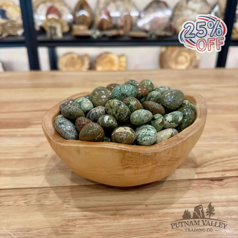 Tumbled Rainforest Jasper (½ lb) Tumbled Stone