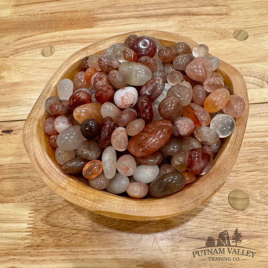 Tumbled Red Fire Quartz (1/2lb) Tumbled Stone