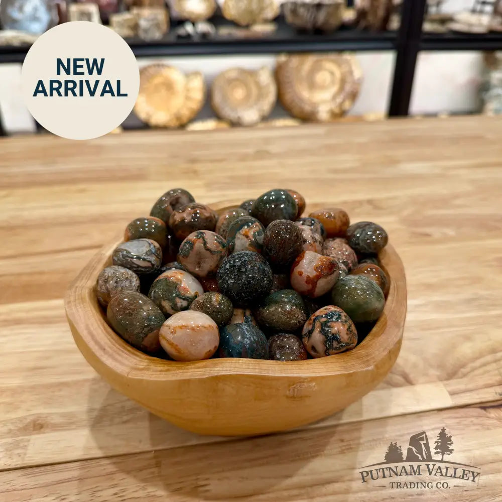 Tumbled Red Moss Agate Stones (1/2lb) Tumbled Stone