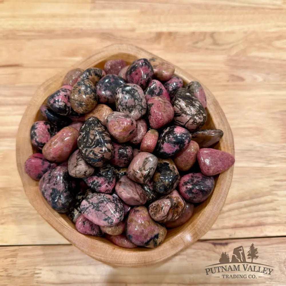 Tumbled Rhodonite (½ lb) Tumbled Stone