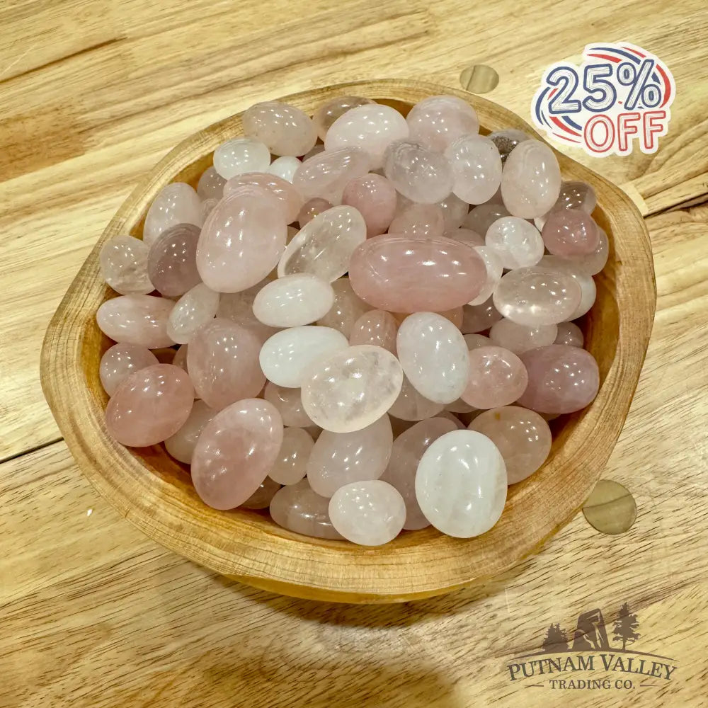 Tumbled Rose Quartz (1/2lb) Tumbled Stone