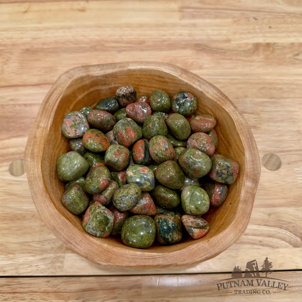 Tumbled Unakite Jasper (½ lb) Tumbled Stone