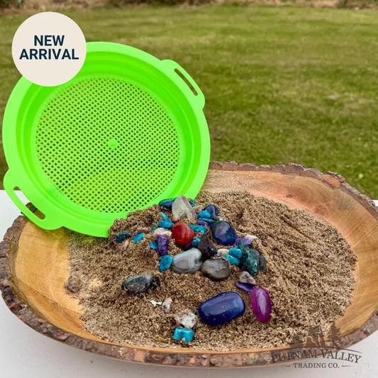 Unicorn Treasure Sand Bag + Sifter - Treasure Bag