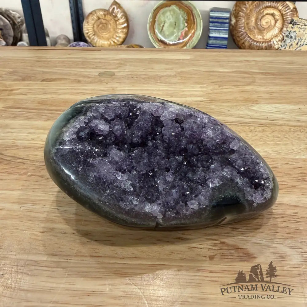 Amethyst Cluster Geode 4.9’’ - Accent