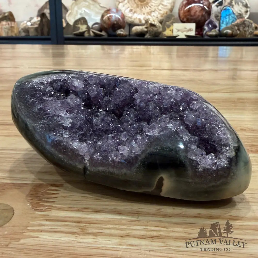 Amethyst Cluster Geode 4.9’’ - Accent