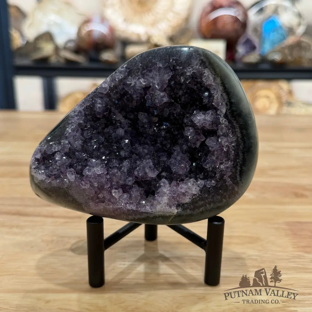 Amethyst Cluster Geode 4.9’’ - Accent
