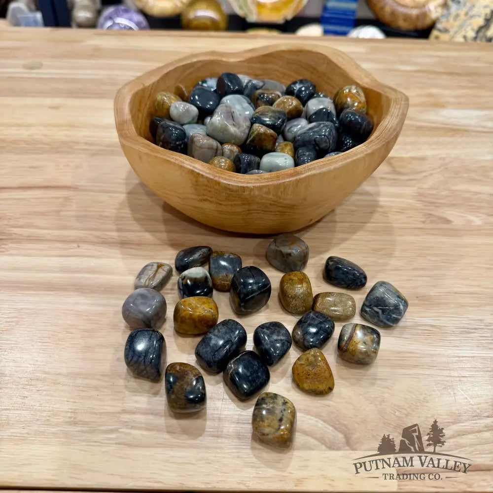 Utah Picasso Marble Tumbles (½ lb) - Tumbled Stone