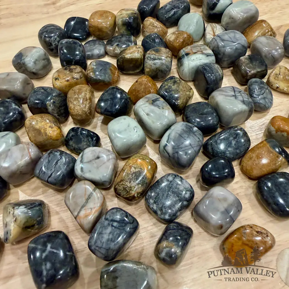 Utah Picasso Marble Tumbles (½ lb) - Tumbled Stone