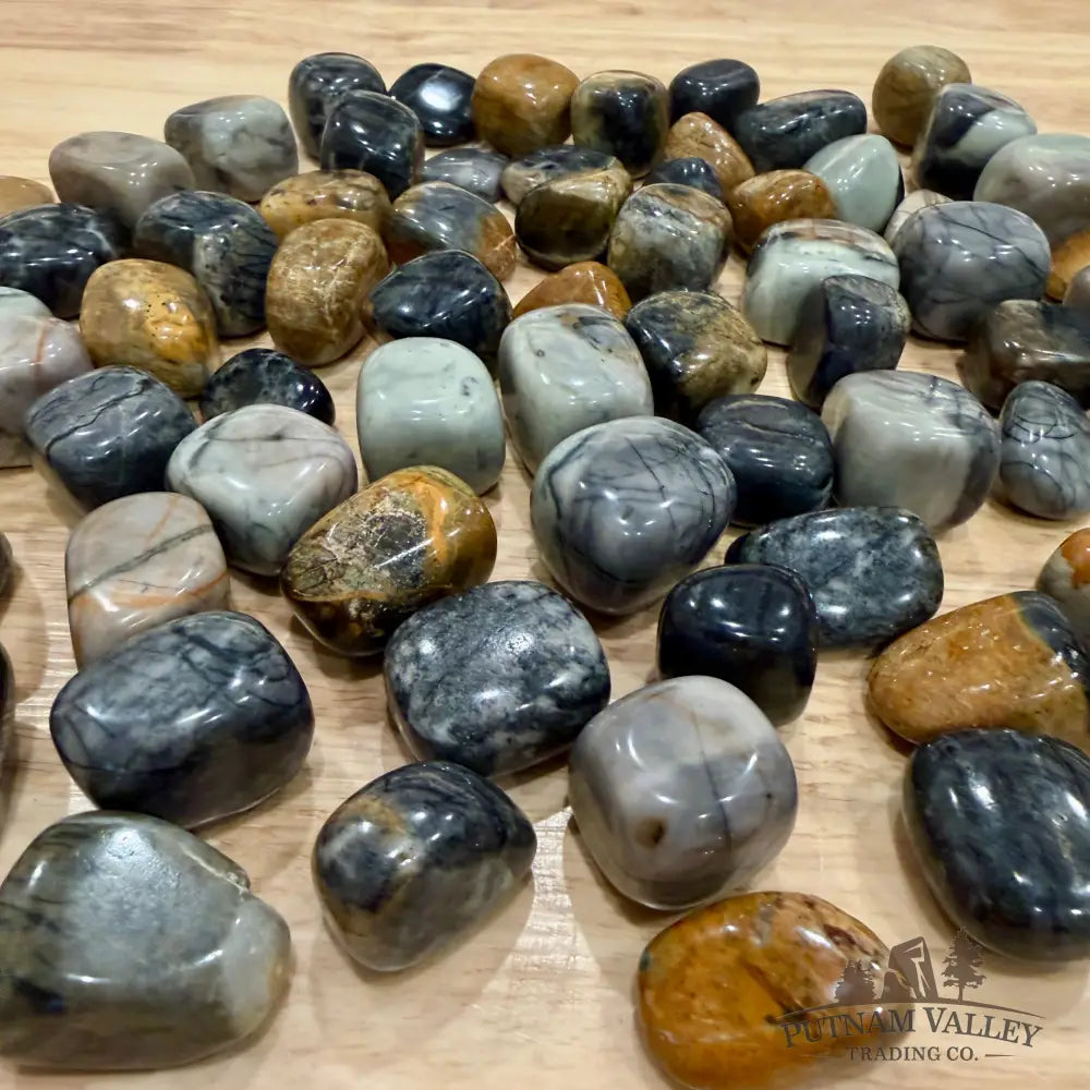 Utah Picasso Marble Tumbles (½ lb) - Tumbled Stone