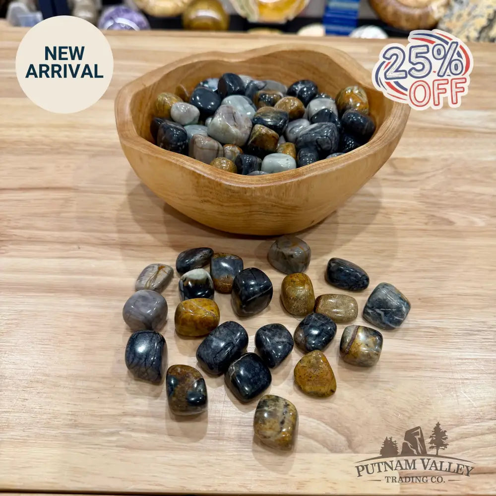 Utah Picasso Marble Tumbles (½ lb) - Tumbled Stone
