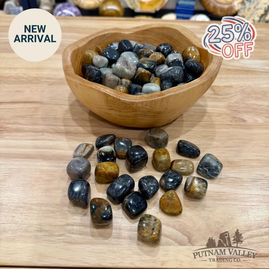 Utah Picasso Marble Tumbles (½ lb) - Tumbled Stone