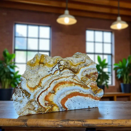 Utah Ryholite Freestanding Display