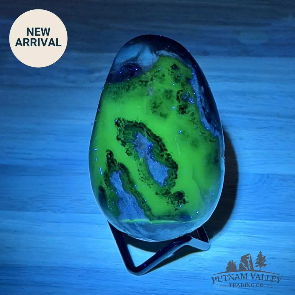 Volcano Agate Faceted Egg 3.32’’ - Egg