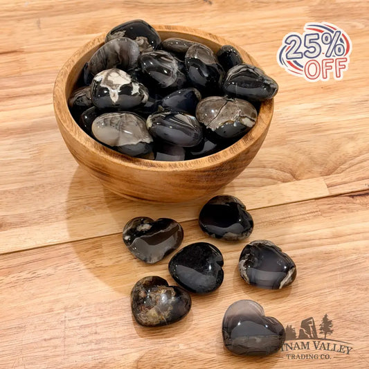 Volcano Agate Heart Sphere