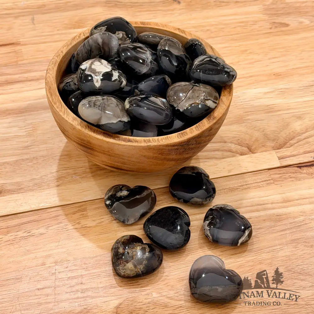 Volcano Agate Heart Sphere