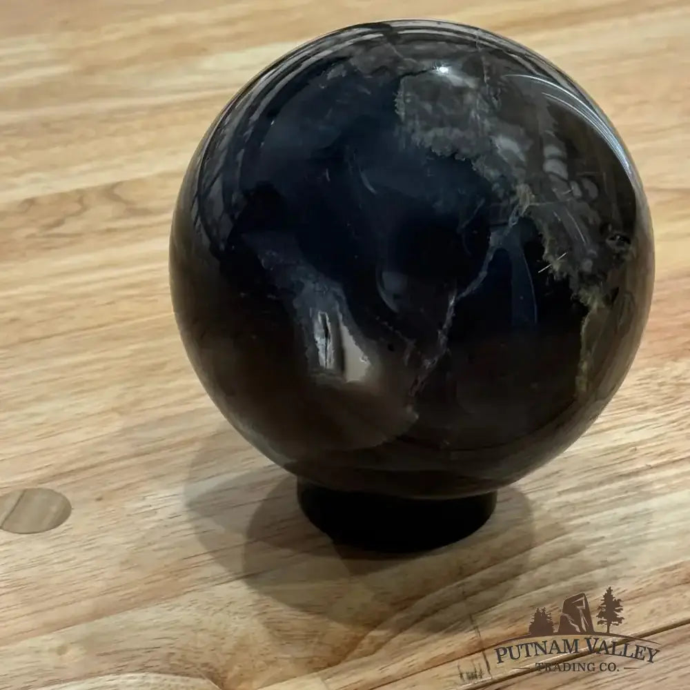 Volcano Agate Sphere 4.29" - Putnam Valley Trading Co.