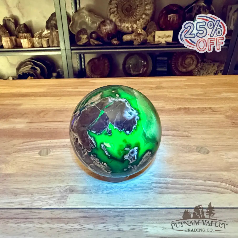 Volcano Agate Sphere 4.4’’ - Sphere