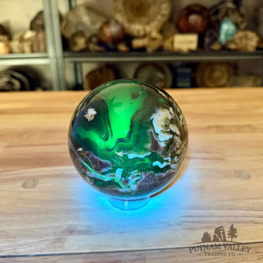 Volcano Agate Sphere 4.55’’ - Sphere