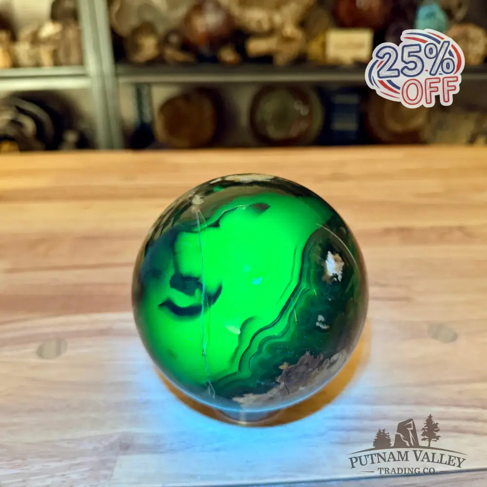 Volcano Agate Sphere 4.55’’ - Sphere